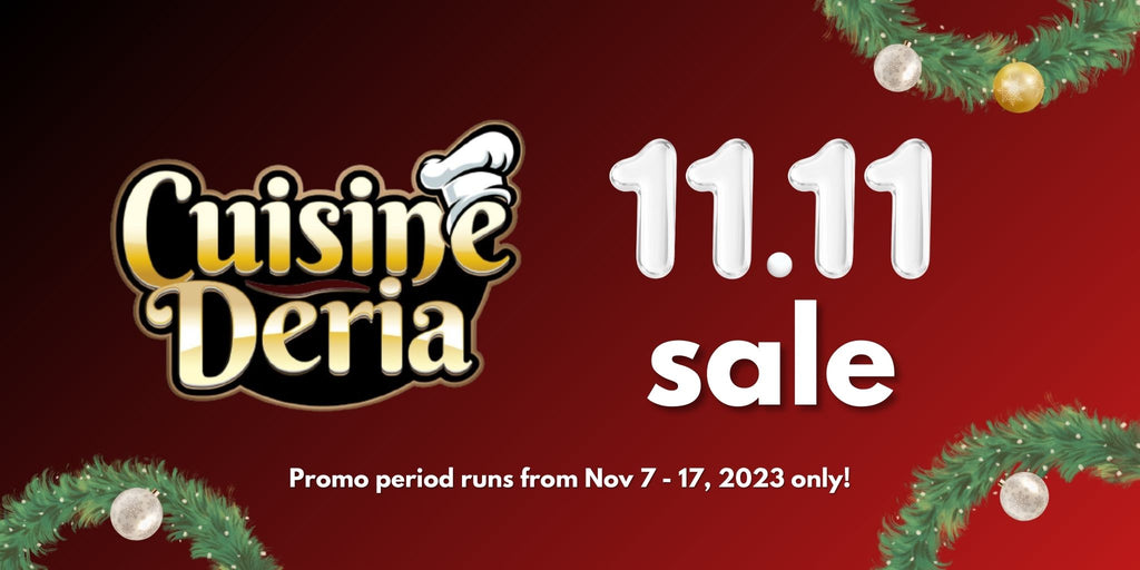 Cuisinederia 11.11 Sale